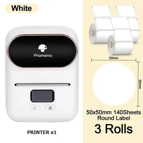 Phomemo M110 Mini Portable Thermal Label Printer Self-Adhesive Label - Shakefav.com