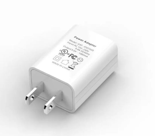 UL Certified 5V 1A Fast Charger with USB Port for Mobile Devices - Taupe Lucky