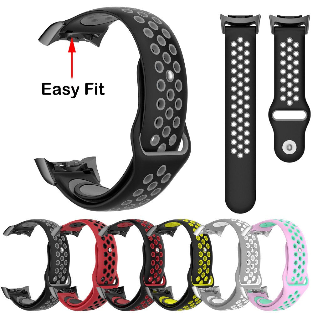 Soft Silicone Replacement Watch Band Wrist Strap