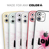 Splattered Pink Love // ​​Skin-Kit متوافق مع هاتف Apple iPhone 14،