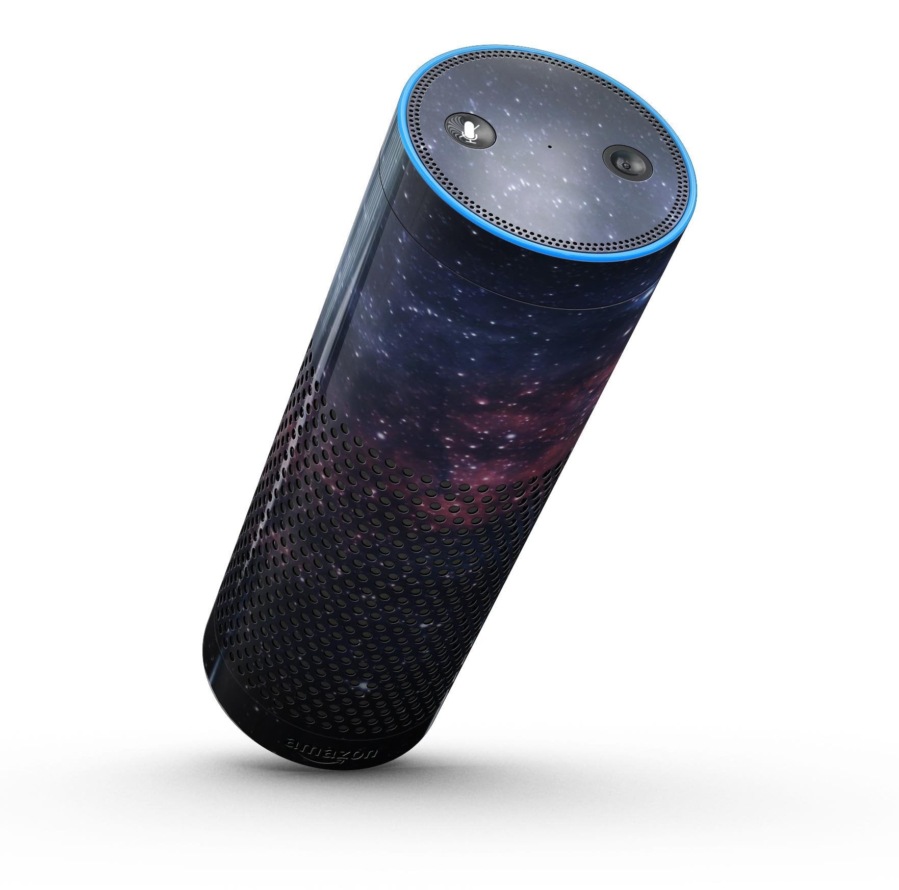 Subtle Pink Glowing Space - Full-Body Skin-Kit for the Amazon Echo