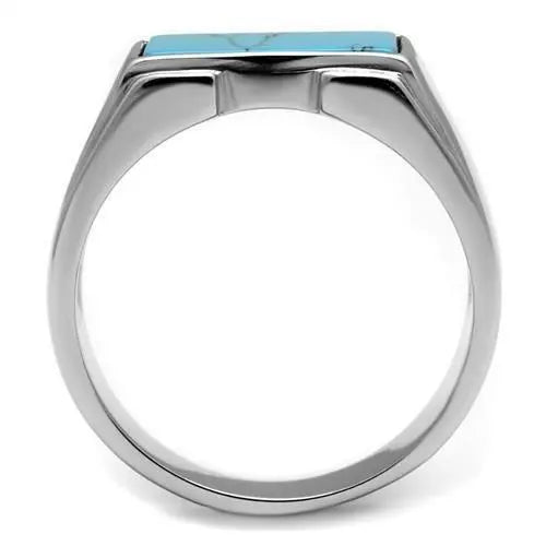 TK3000 - High polished (no plating) Stainless Steel Ring with - Shakefav.com