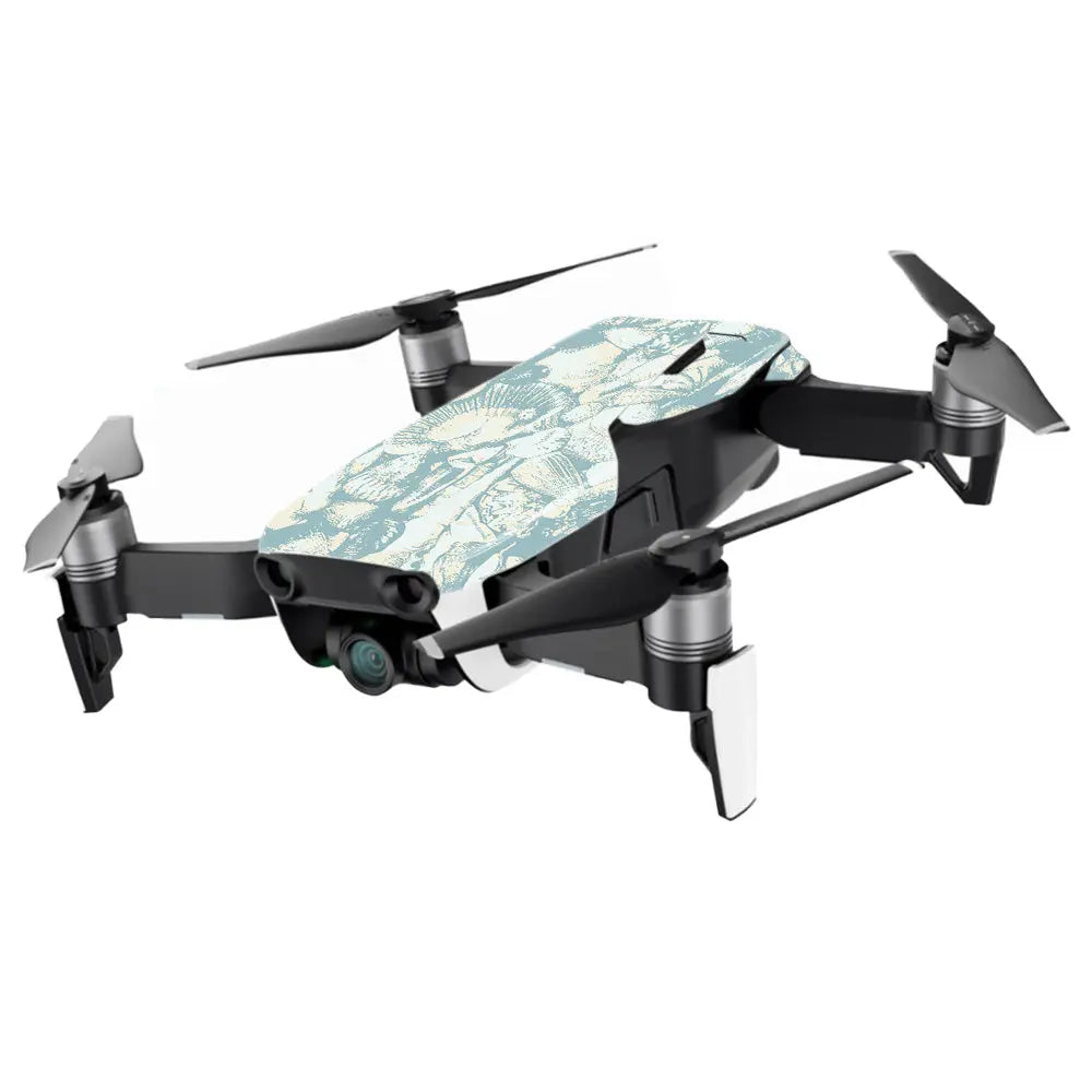 MightySkins DJMAVAIMIN-Blue Seashells Skin for DJI Mavic Air Drone&#44 - Shakefav.com