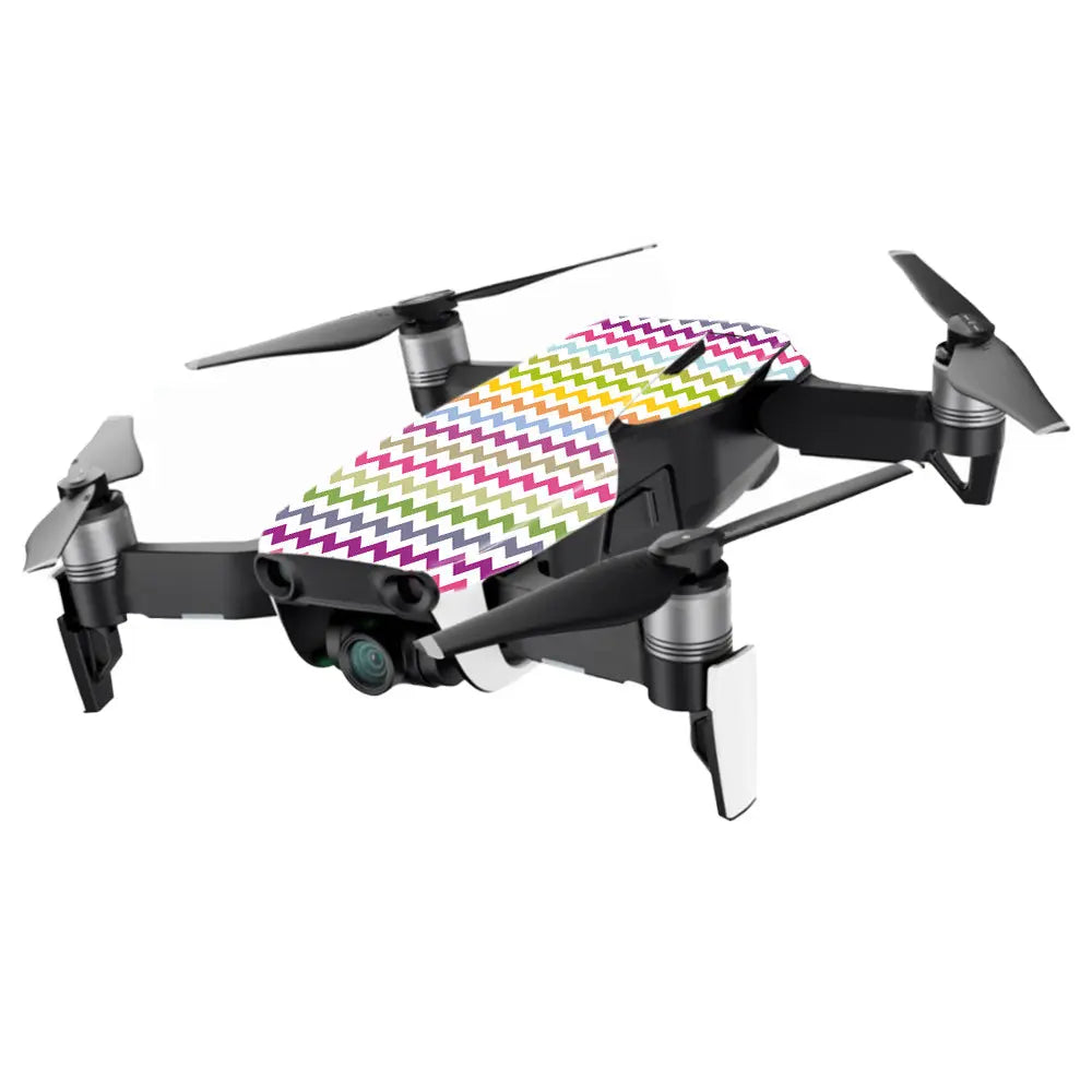 MightySkins DJMAVAIMIN-Rainbow Chevron Skin for DJI Mavic Air Drone&#4 - Shakefav.com