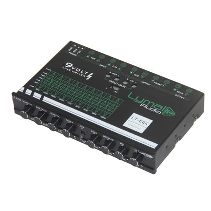 LT-EQ4 Égaliseur graphique audio de voiture 4 bandes 9 volts