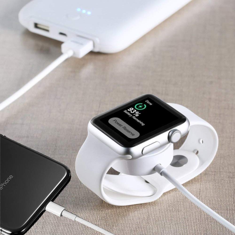 Magnetic Charger 2 in 1 USB Cable For Apple Watch iWatch &
