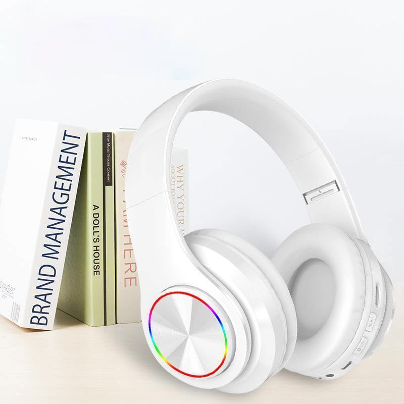 LED Wireless Bluetooth Headphones Gaming Headsets