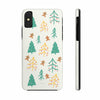 Coque rigide Christmas Tree pour iPhone avec chargement sans fil