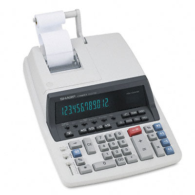 Sharp QS2770H QS-2770H Desktop Calculator  12-Digit Fluorescent  Two-C