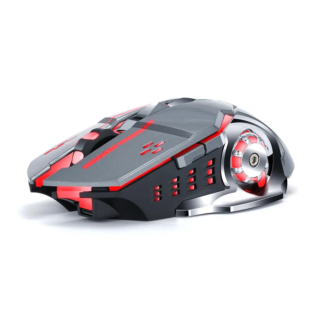 Wireless 2.4G USB Optical Gaming Mouse 2400DPI Professional Maroon Asteria