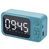 Alarm Clock Bluetooth Speaker Outdoor Portable Wireless