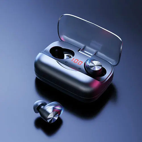 Wireless Bluetooth Headset 5.0 Earbuds Maroon Asteria