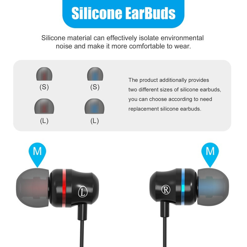 Noise Cancelling In Ear Headphones 360 Sound