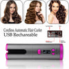 Automatic Hair Curler Curling Iron Wireless Ceramic USB Rechargeable