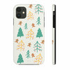 Coque rigide Christmas Tree pour iPhone avec chargement sans fil