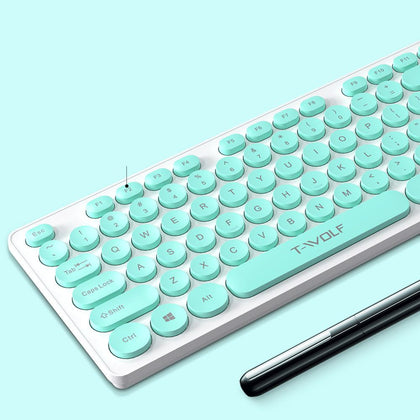 Ensemble clavier et souris sans fil pour ordinateur portable de bureau