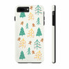 Coque rigide Christmas Tree pour iPhone avec chargement sans fil