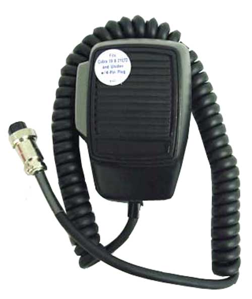 Marmat CB4E 4 Pin Electret Cb Microphone Wired For Cobra Uniden