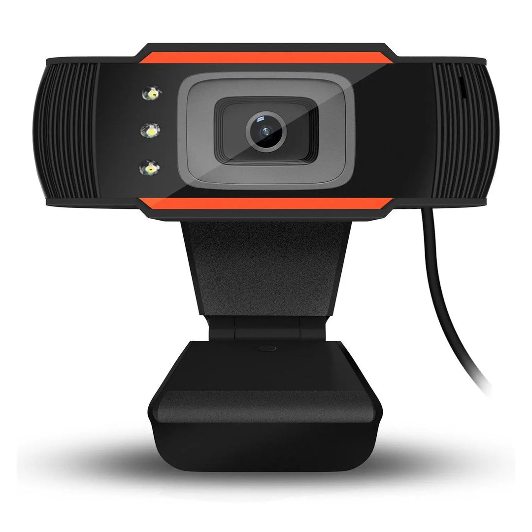 High-definition Webcam With Adjustable Brightness Maroon Asteria