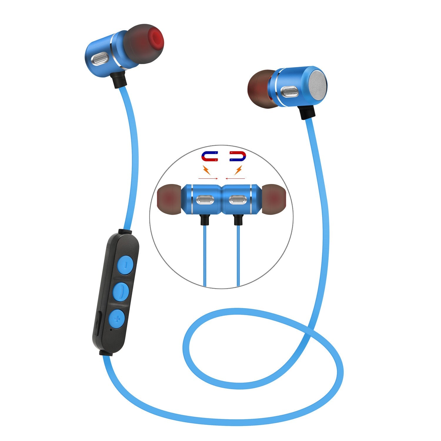 Magnetic Sports Bluetooth Headset
