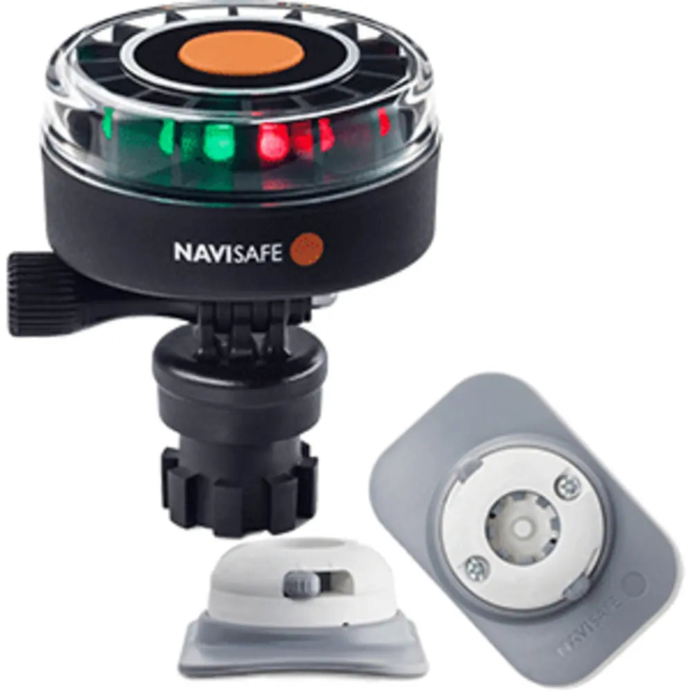 Navisafe Navilight 2NM Tricolor w/Navimount Base & RIB Mount - White Crimson Thalassa