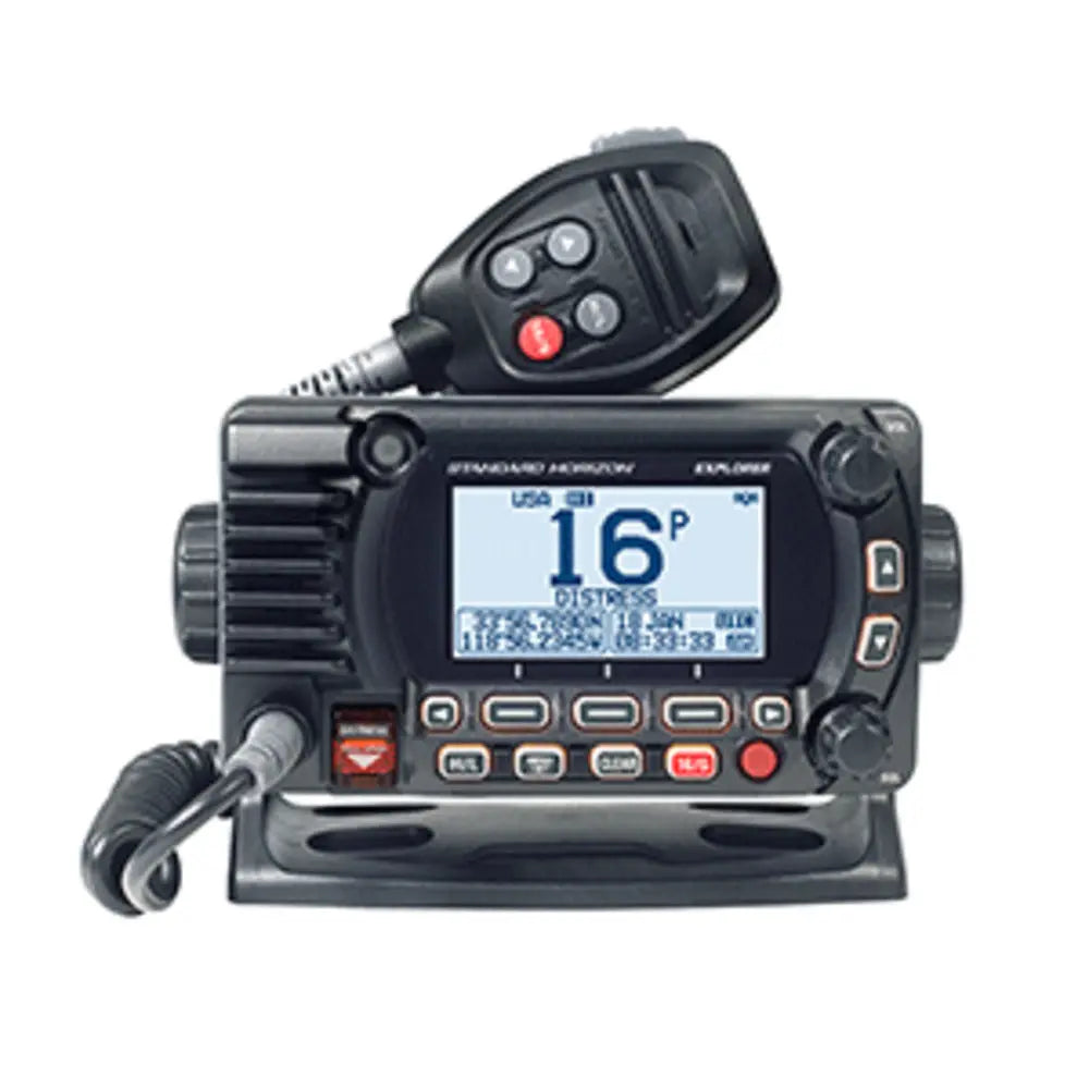 Standard Horizon GX1800G Fixed Mount VHF w/GPS - Black Crimson Thalassa