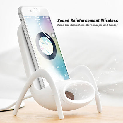 Fast Wireless Charger Phone Holder Desk Cute Stand