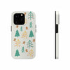 Coque rigide Christmas Tree pour iPhone avec chargement sans fil