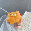 Muscle Bear Cartoon Silicone Earphone Case