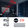 LED Digital Smart Alarm Clock Projector with FM Radio