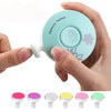 Electric Baby Nail Trimmer Nail Polisher Infant Manicure Scissors