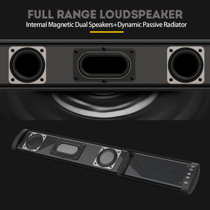 Bluetooth 5.0 Speaker TV PC Soundbar Subwoofer Home Theater Sound Bar