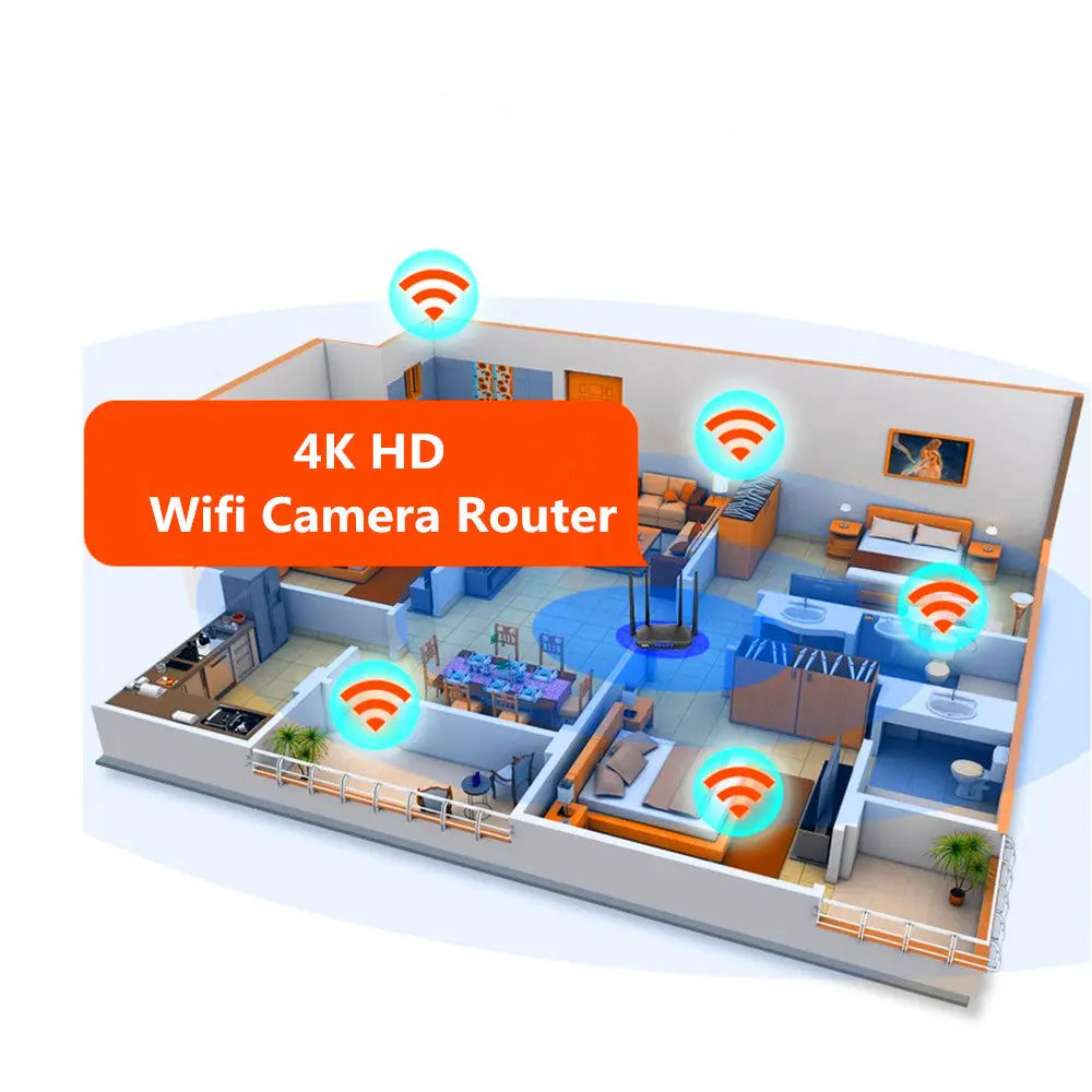 1080P HD WIFI Router Camera Teal Simba