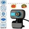 HD USB Web Camera Webcam Video Recording With Microphone