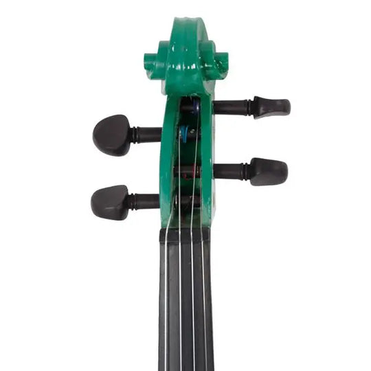 4/4 Acoustic Violin Case Bow Rosin Teal Simba