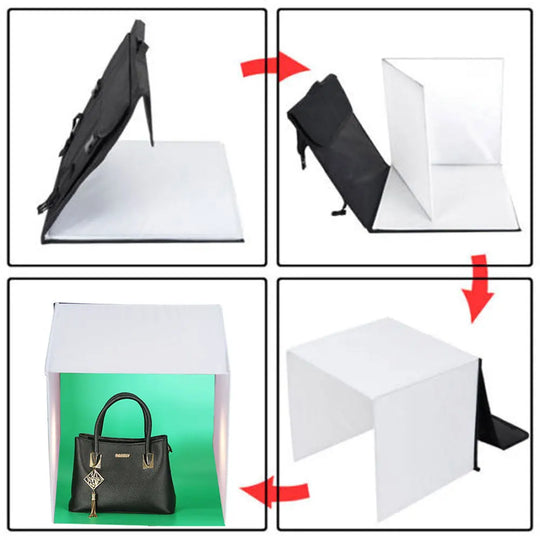 60cm Portable Lightbox Photo Studio Box Mini Studio Set Lilac Milo