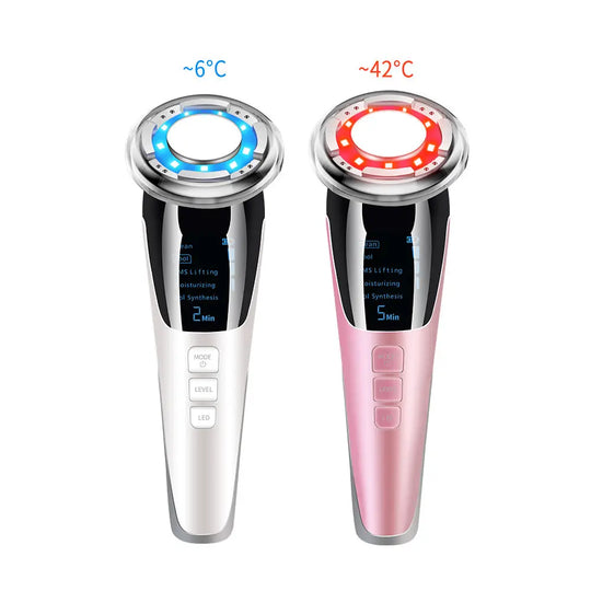 Facial Massager Ultrasonic Vibration Wrinkle Remover Anti-Ageing - Shakefav.com