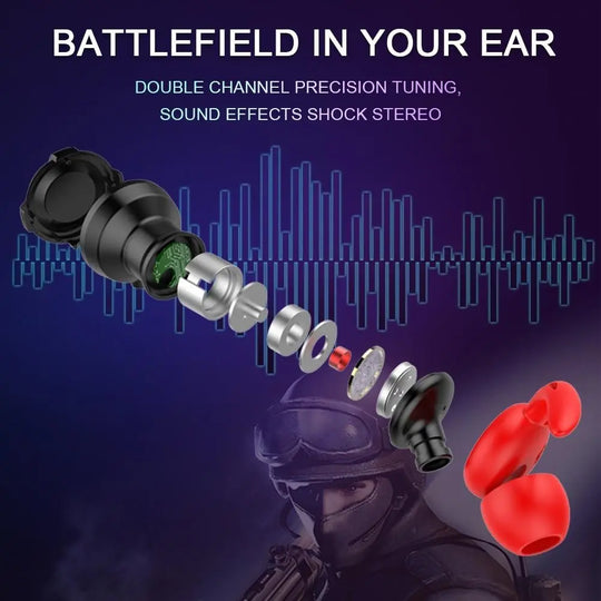 Ninja Dragons G2000 3.5mm Gaming Earphones with Extension Microphone - Shakefav.com