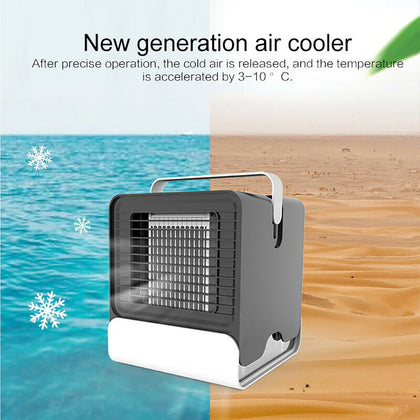 Mini climatiseur à ventilateur de refroidissement à ions négatifs USB