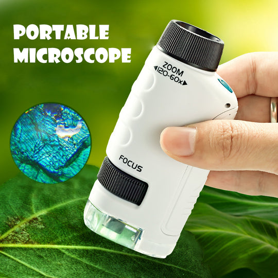 Kids Pocket Microscope Teal Simba