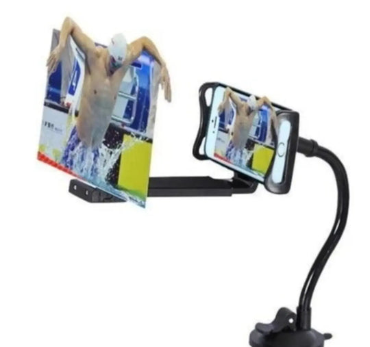 12" Mobile Phone HD Projection 3D Magnifier with Stand - Shakefav.com