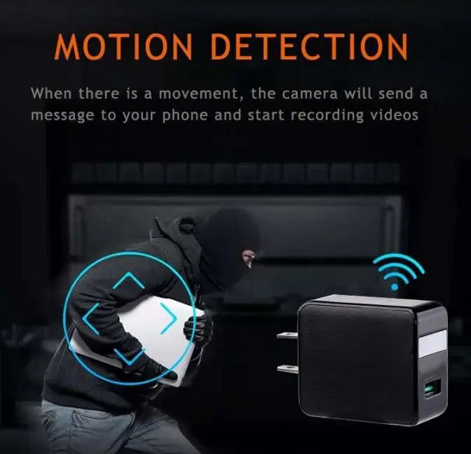 WIFI Camera HD 1080P Wall Charger Hidden Camera - Shakefav.com