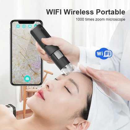 Digital WIFI Microscope 1000X Portable Magnifier Camera Android IOS