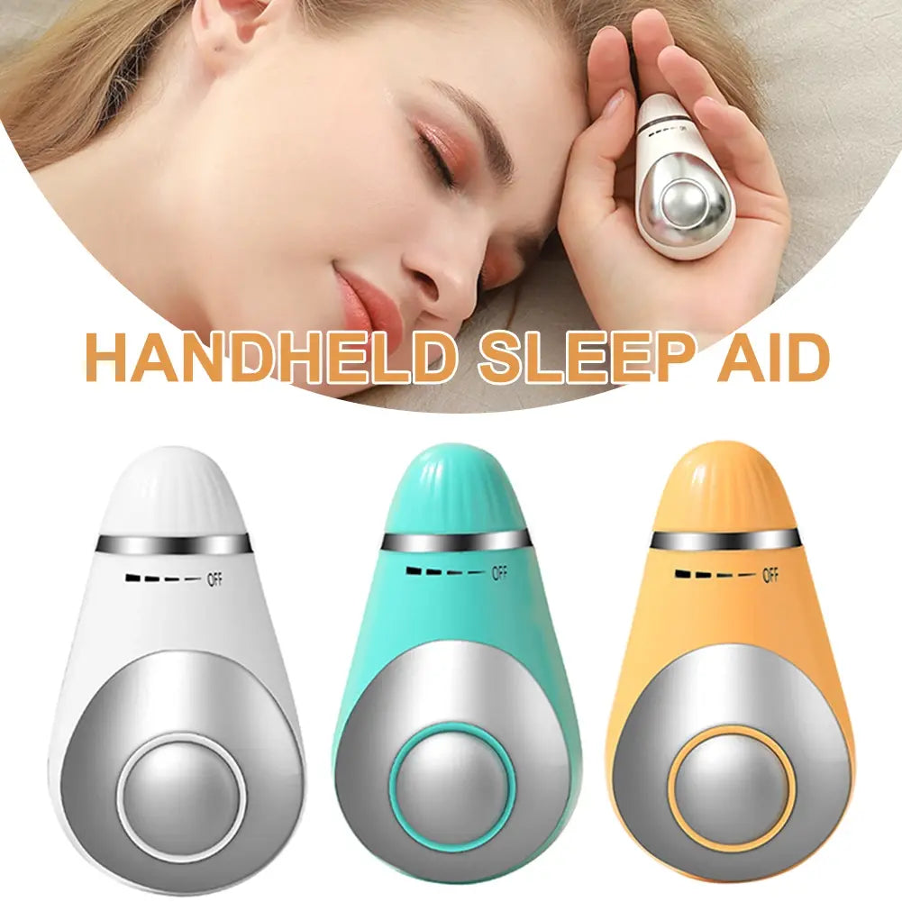 Microcurrent Sleep Aid Usb Rechargeable Tool Help Sleep Massage Relax Teal Simba