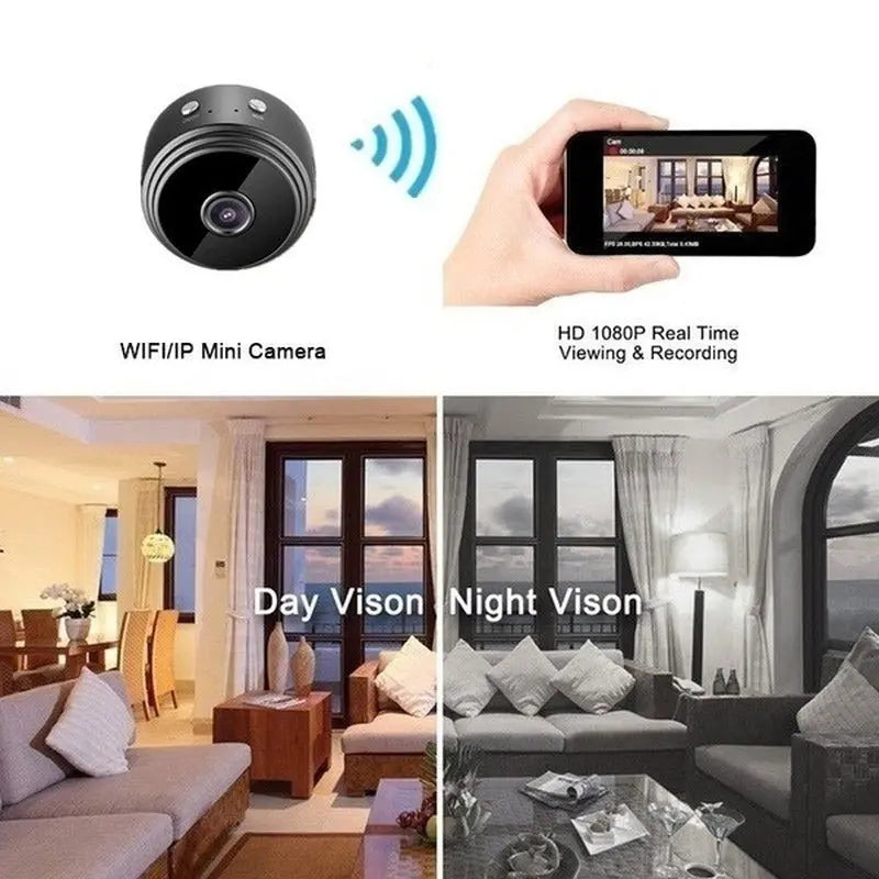 A9 WIFI Mini Camera Home Secrety HD 1080P - Shakefav.com