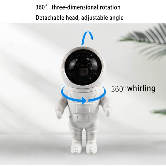 Rechargeable  Astronaut LED Sunset Projection Lamp Lilac Milo