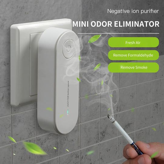 Plug In Air Purifier Mini Eliminator Freshener Air Cleaner - Shakefav.com