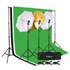 Kit d'éclairage parapluie pour photographie photo 45 W 