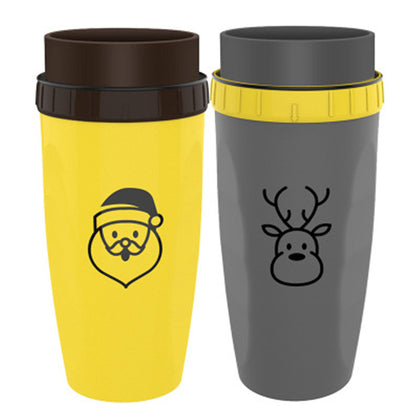 Neolid – tasse torsadée créative de 300ML, sans couvercle, tasse de paille à main Portable