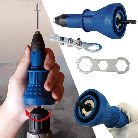 Electric Rivet Nut Gun adaptor Teal Simba